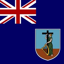 Official national flag of Montserrat