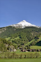 View from Molltal to Wasserradkopf 3032 m