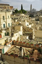 View from the Belvedere Luigi Guerricchio Pittore to Matera