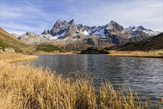 Lake Langer See at Silbertaler Winterjochle