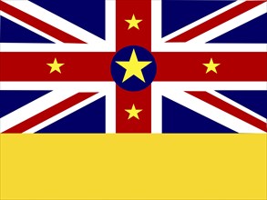 Official national flag of Niue