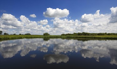 River Sude with cloudy skies