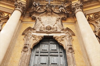 Entrance portal of the Church of Santa Maria Maddalena