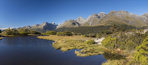 Mountain lake at Key Summit