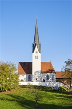 Church of St. Peter and Paul in Kirchbichl near Bad Tolz