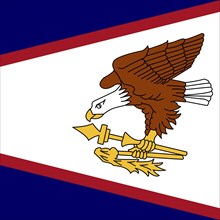 Official national flag of American Samoa