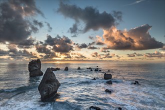 Rock in the sea