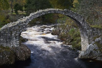 Historic Packhorse Bridge over the Dulnain