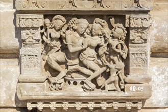Relief on Harshat Mata Temple
