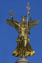 Bronze sculpture of Victoria on the Victory Column