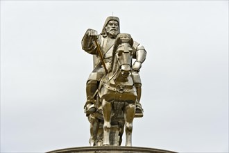Genghis Khan equestrian statue