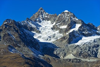 Zermatt mountain world with Upper Gabelhorn