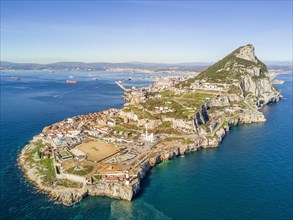 Gibraltar rock monolith