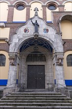 Entrance portal of the St. Anton Church