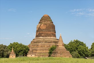 Pagoda damaged in 2016 earthquake in Bagan