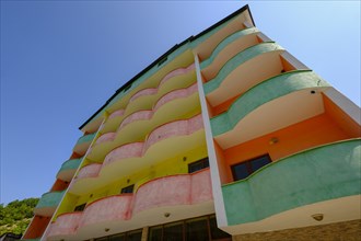 Colorful hotel in Llixhat