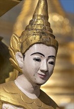 Nat spirit statue at Shwedagon Pagoda