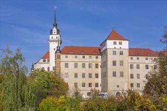 Hartenfels Castle with Hausmann Tower