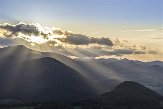 Sunset over Peilstein