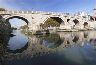 Ponte Garibaldi Bridge over the Tiber