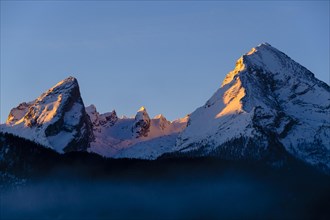 Mount Watzmann in the morning light