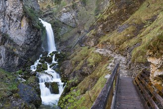 Waterfall in the Wasserlochklamm