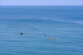 Fishermen in the Adriatic Sea