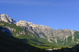 Mountains at Valbona Pass