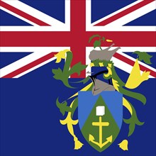 Official national flag of Pitcairn Islands