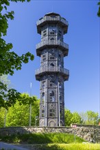 Konig-Friedrich-August-Tower on the Lobauer Berg