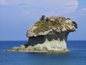 Rock Fungo in the sea near Lacco Ameno