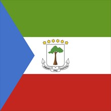 Official national flag of Equatorial Guinea