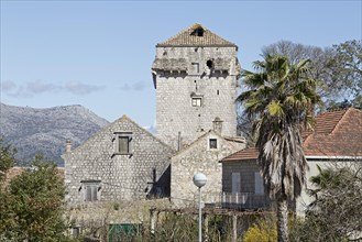 Castle in the coastal town of Sudurad