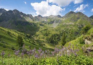 View of mountains Krukeck