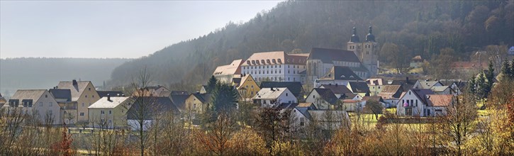 Panorama Plankstetten with Benedictine Abbey