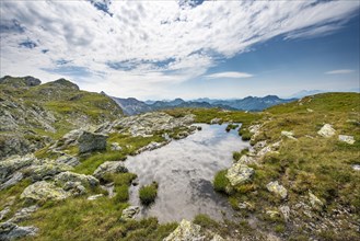 Small lake at the Schladminger Hohenweg