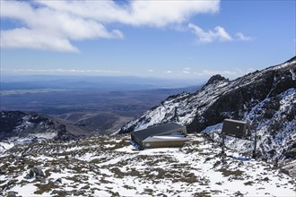 Ski cottage on Mount Ruapehu
