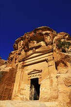 Old rock-church in Little Petra