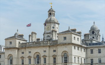 Government buildings with British flag