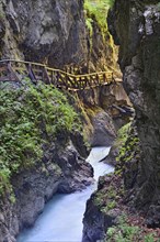Path through Wolfsklamm Gorge