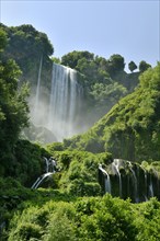 Man-made waterfall