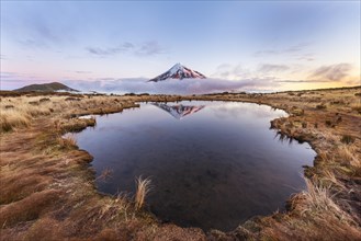 Reflection in Pouakai Tarn lake