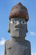 Moai in the Ahu Tahai Complex