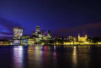 Skyline of the City of London