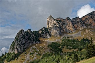 Rotspitze with summit cross