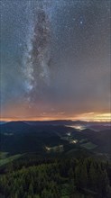Milky Way over the Renchtal Valley