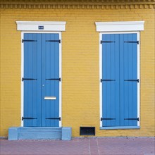 Colorful doors and windows