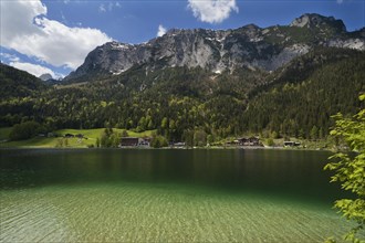 Lake Hintersee with Reiteralpe