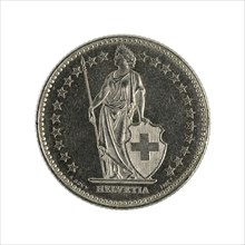 Swiss Franc coin