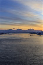 Tromsoysund in winter